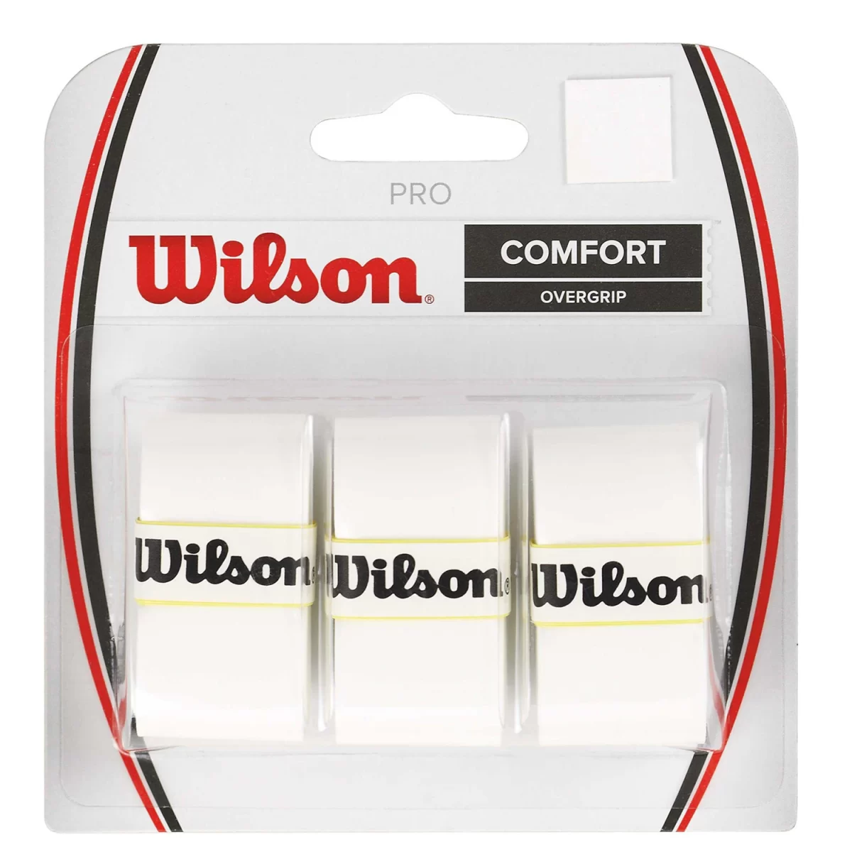 WILSON Padel Overgrip Comfort White X 3