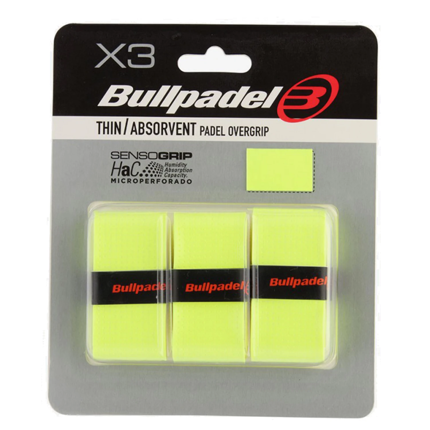 BULLPADEL Overgrip GB-1705 Neon Yellow