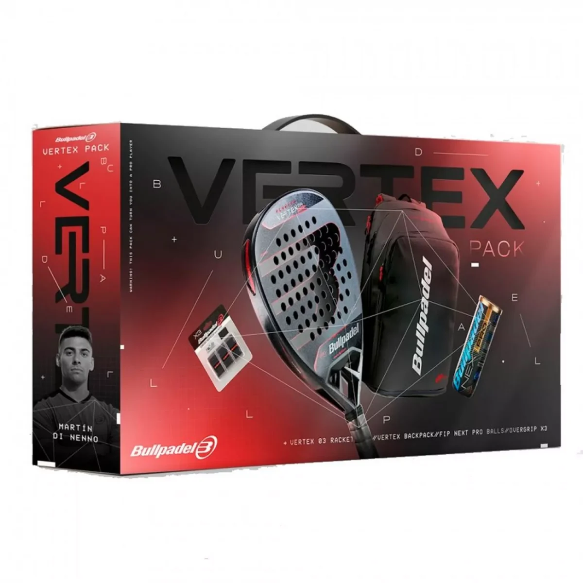 BULLPADEL Racket Pack Vertex 04 Man 2024