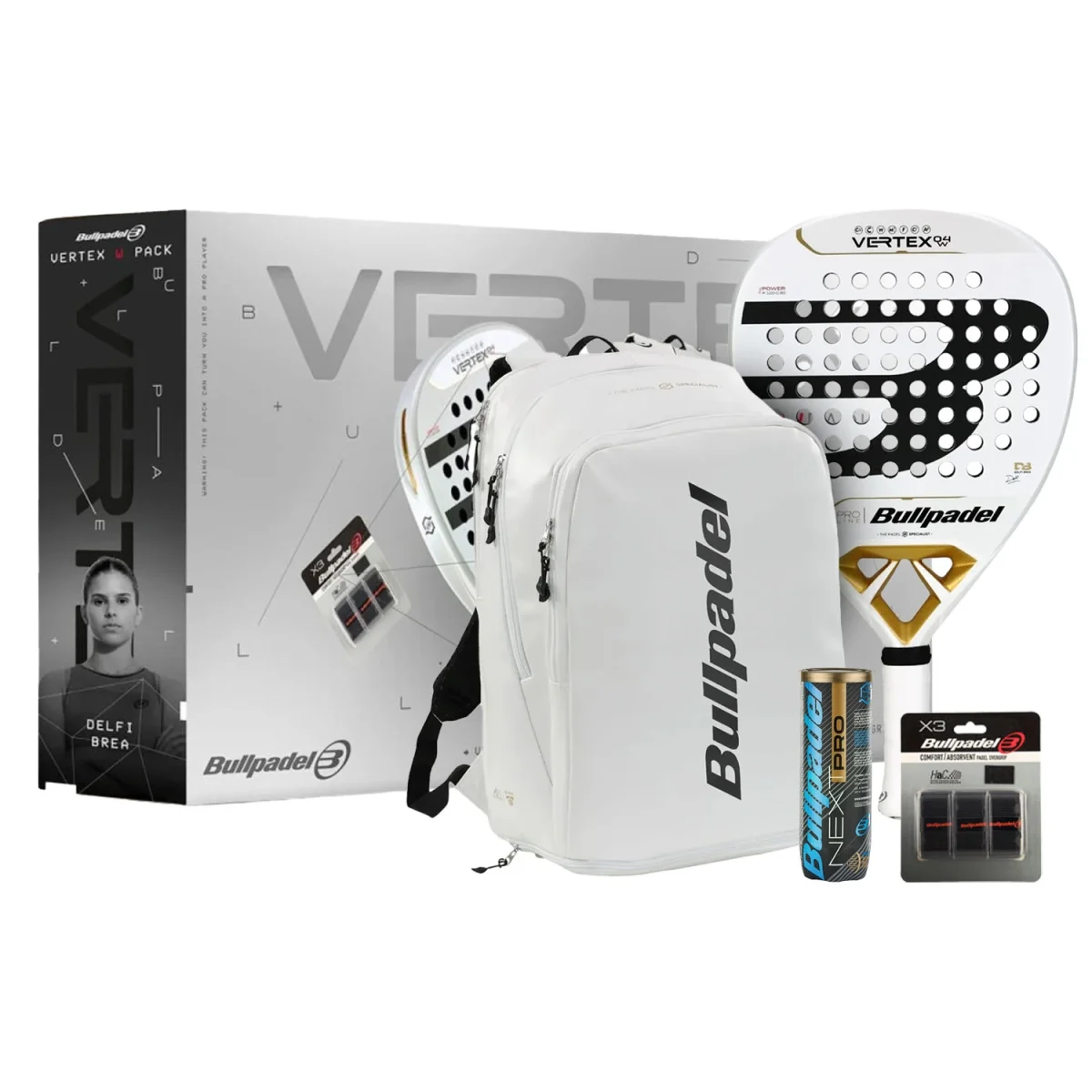 BULLPADEL Racket Pack Vertex 04 W 2024