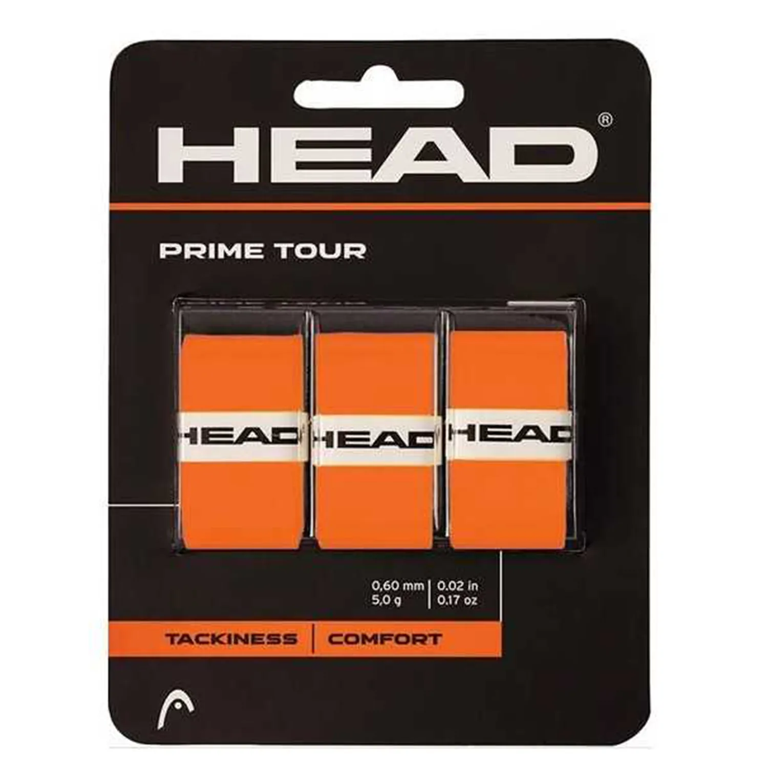 HEAD Padel Prime Tour Overgrip Orange X 3