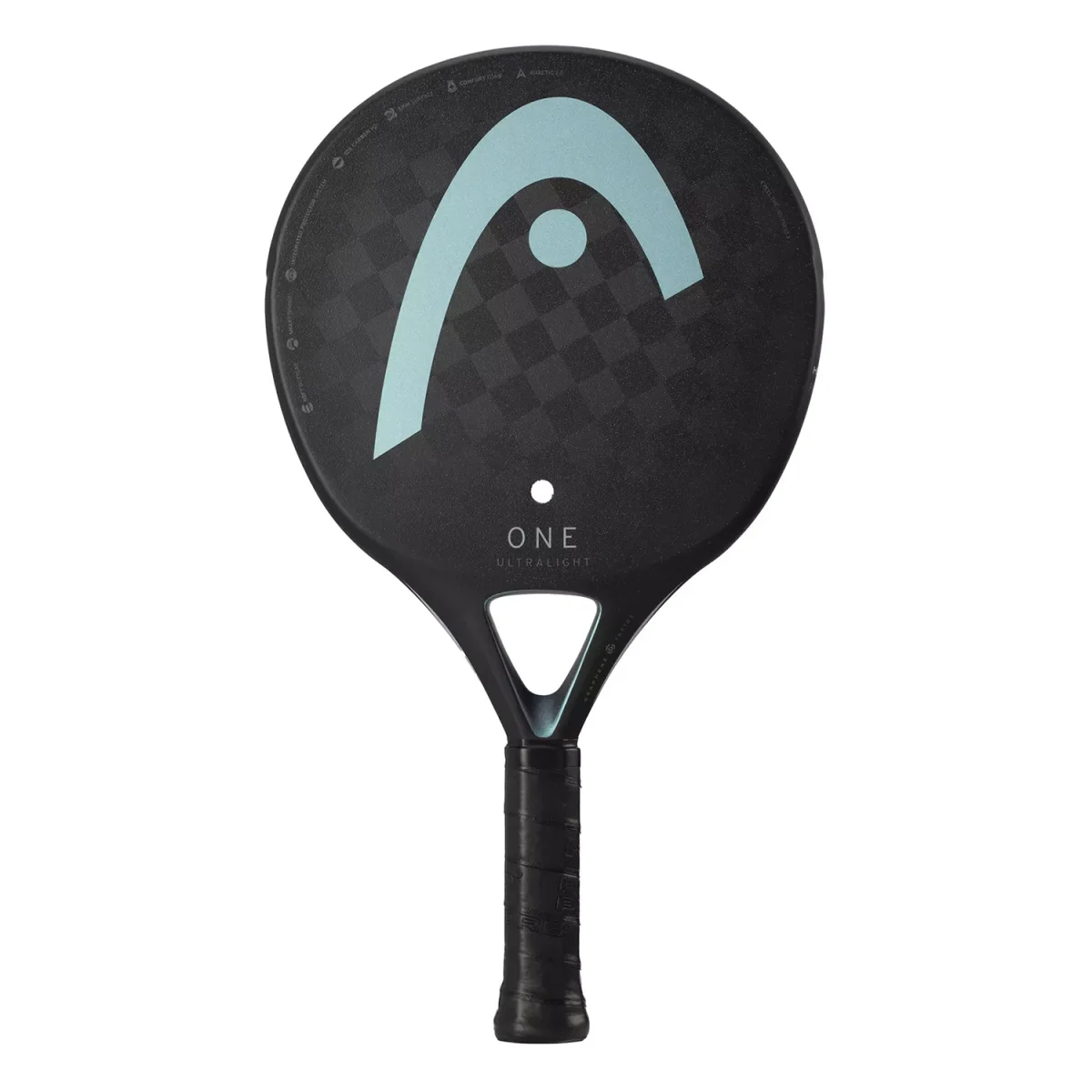 HEAD Padel Racket One Ultralight Black 2025