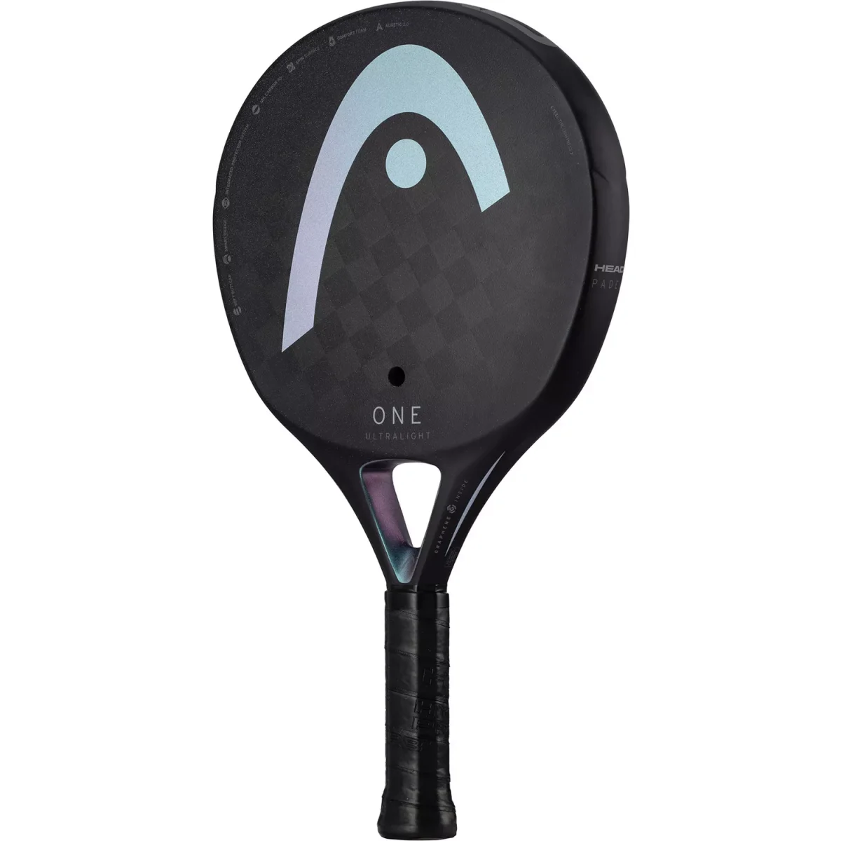 HEAD Padel Racket One Ultralight Black 2025 (2)