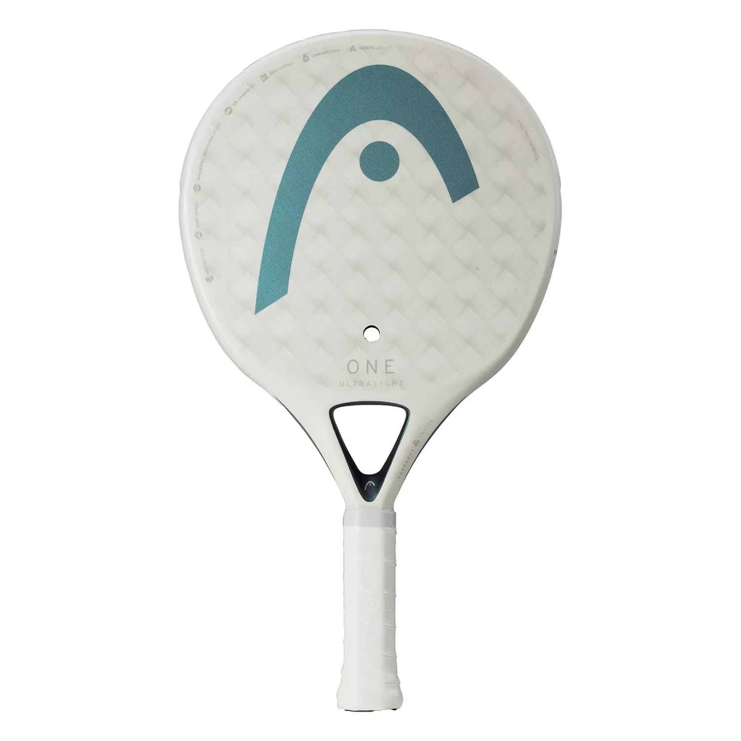 HEAD Padel Racket One Ultralight White 2025