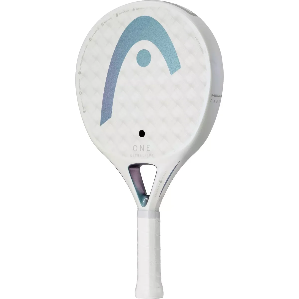 HEAD Padel Racket One Ultralight White 2025 (2)