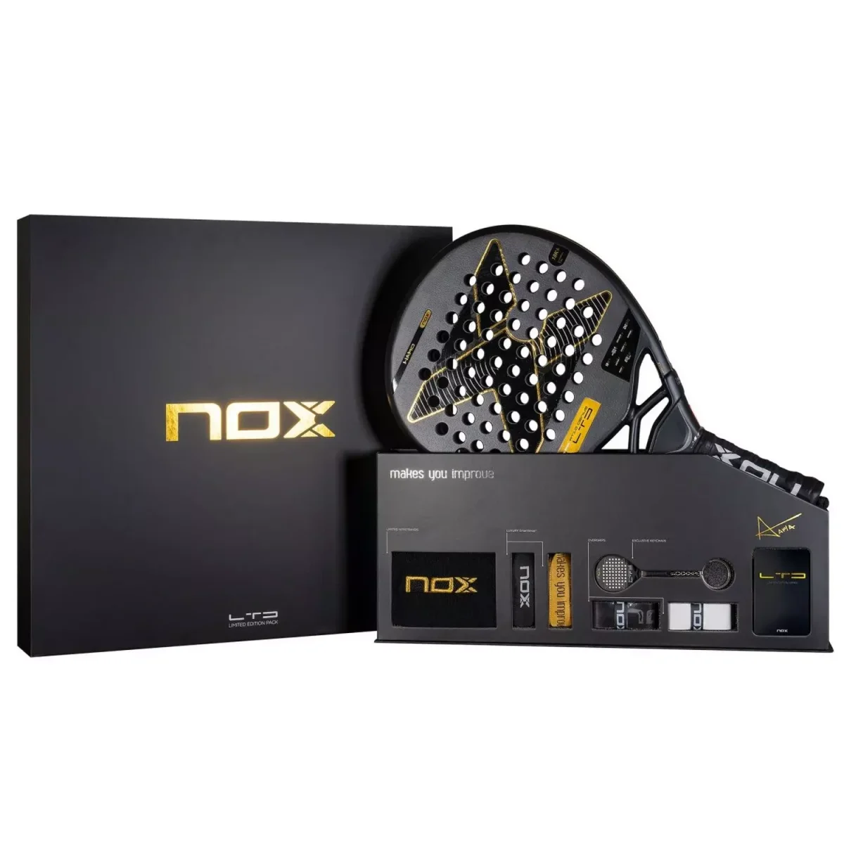 NOX Padel Racket Pack AT10 Genius Limited Edition 2025