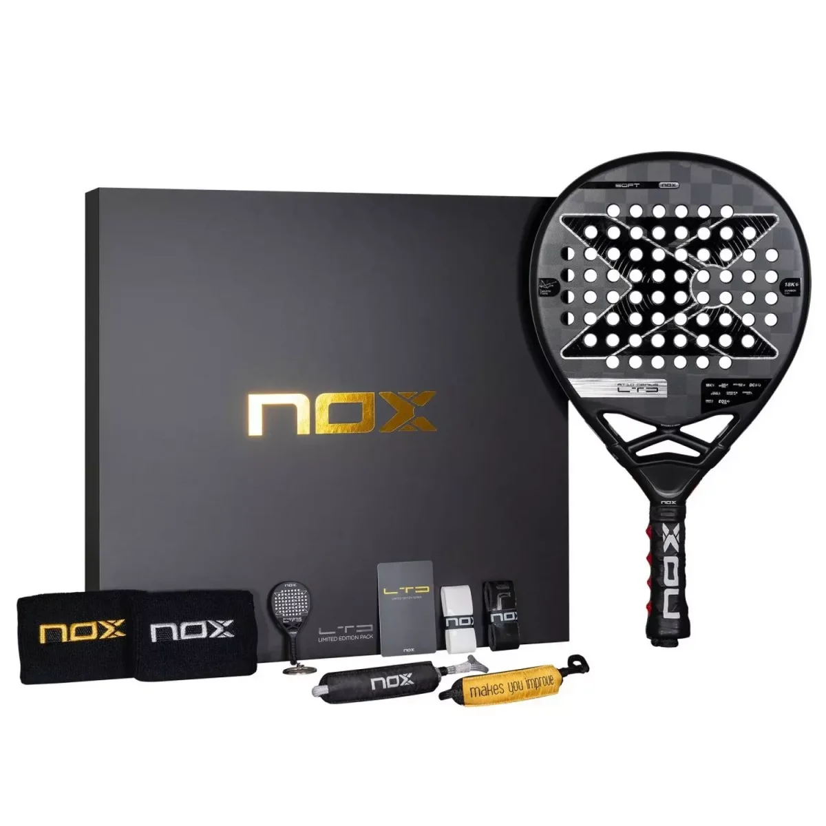 NOX Padel Racket Pack AT10 Genius Limited Edition 2025