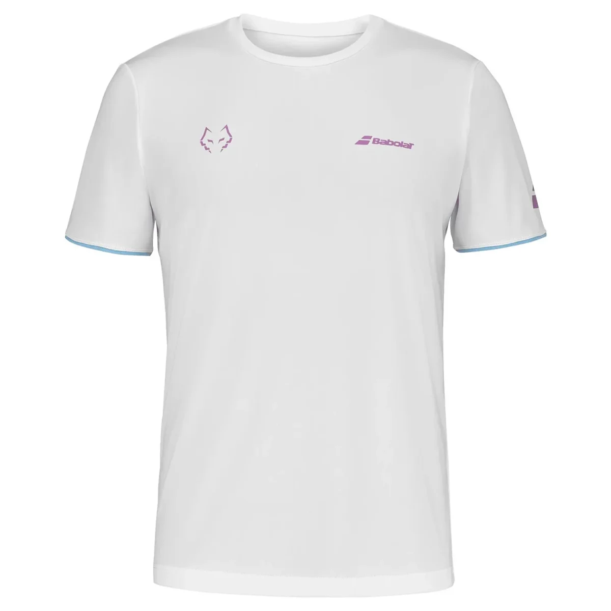 BABOLAT Tshirt Crew Neck Tee Juan Lebron White