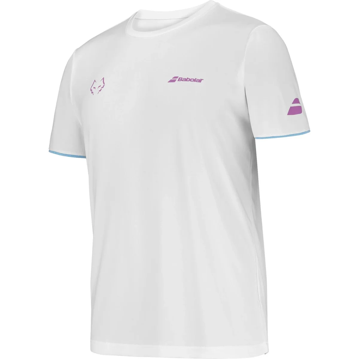 BABOLAT Tshirt Crew Neck Tee Juan Lebron White