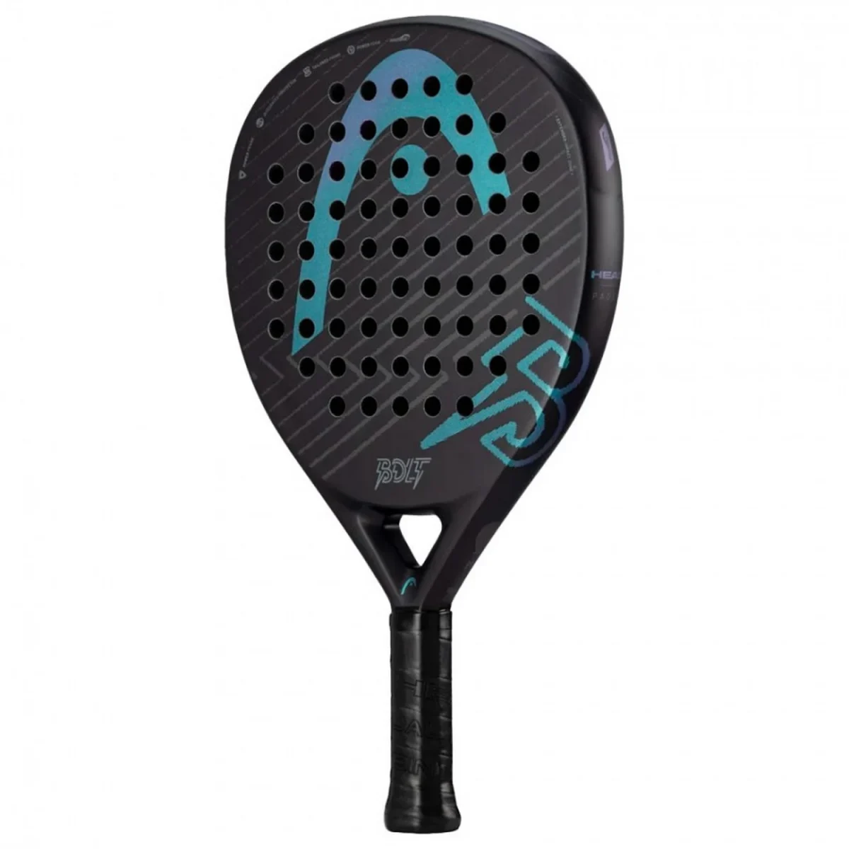 HEAD Padel Racket Bolt Black 2025