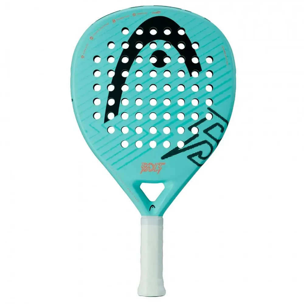 HEAD Padel Racket Bolt Tall Black 2025