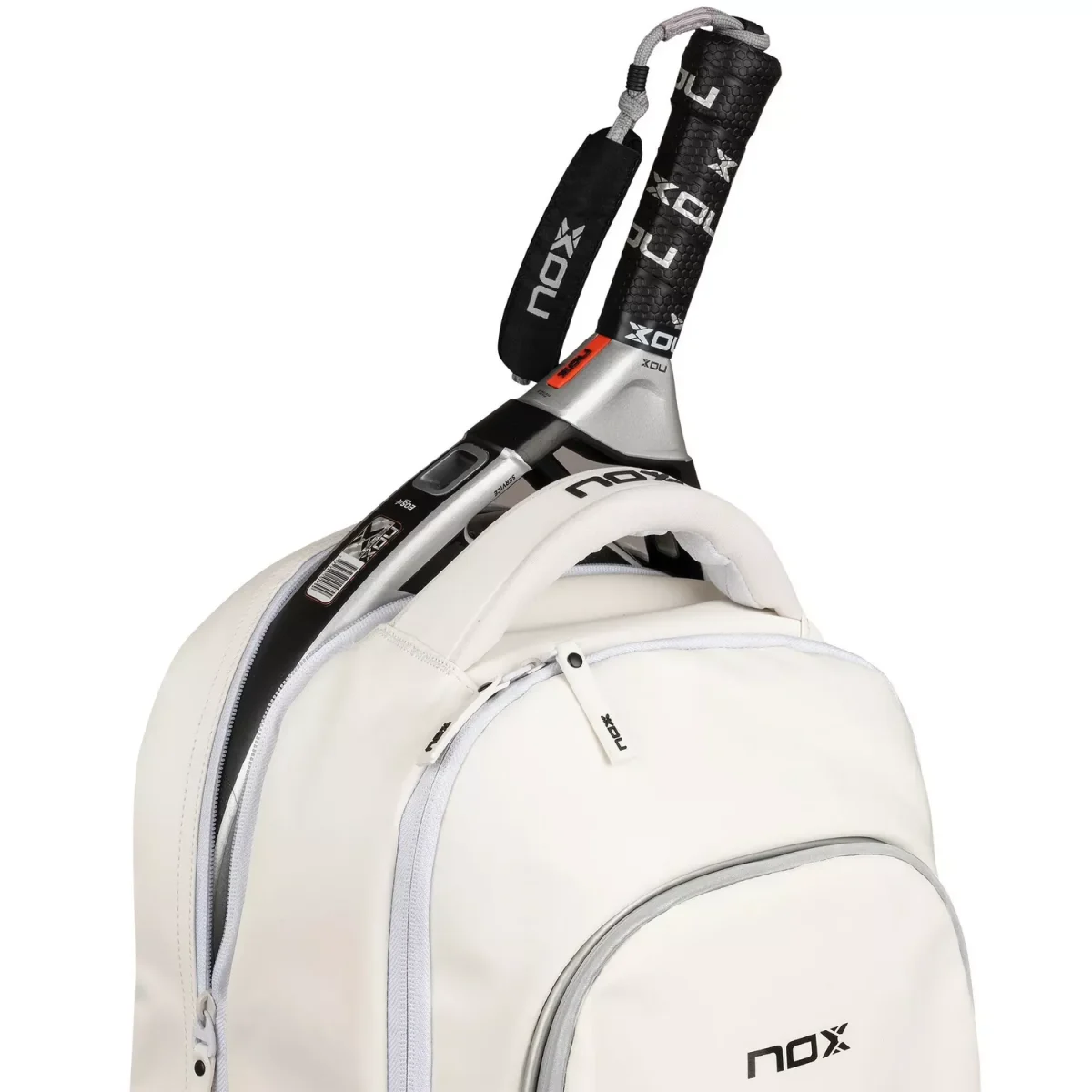 NOX Padel Backpack Mochila Pro Series White