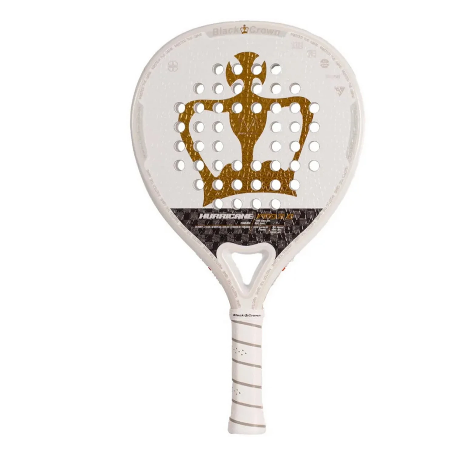 BLACK CROWN Padel Racket Hurricane Pro 3.0 2025