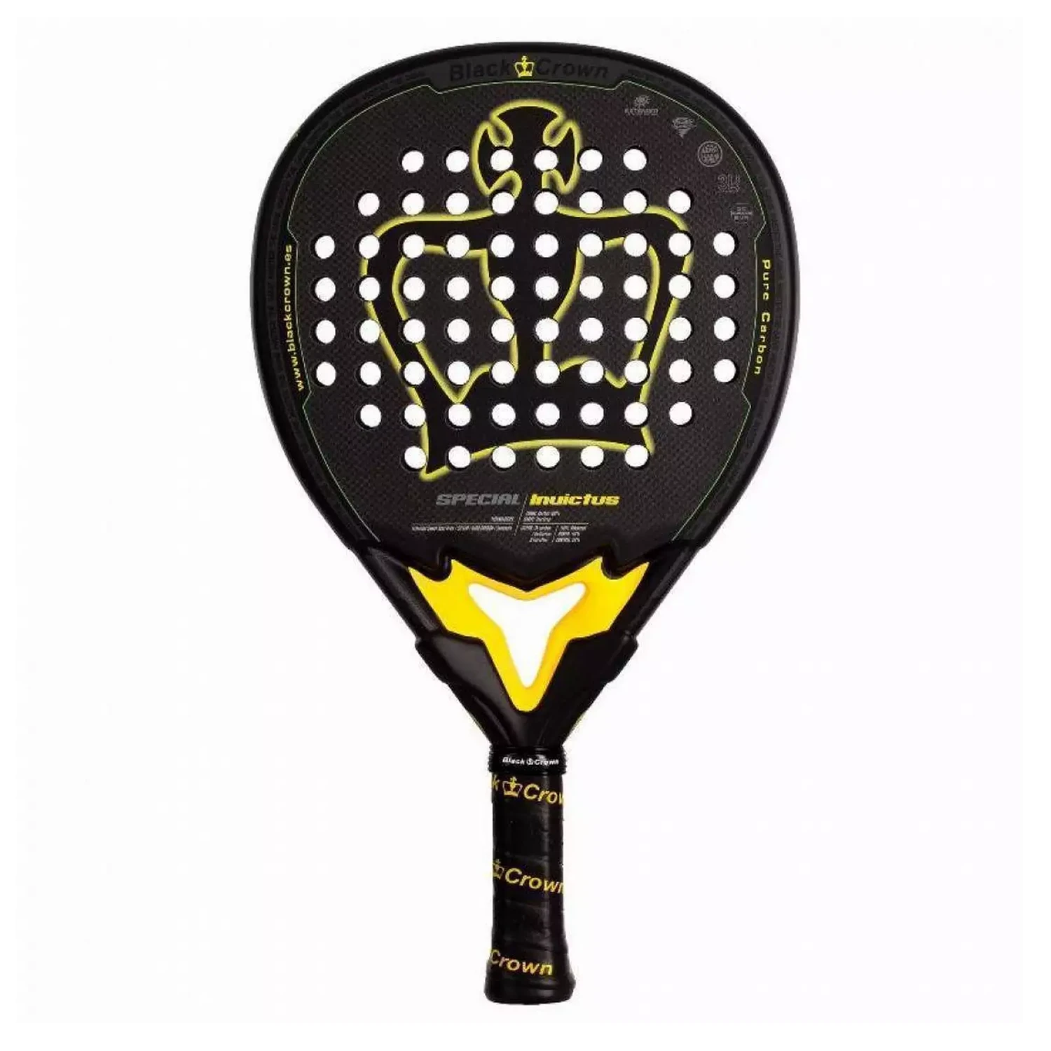 BLACK CROWN Padel Racket Special Invictus 2025