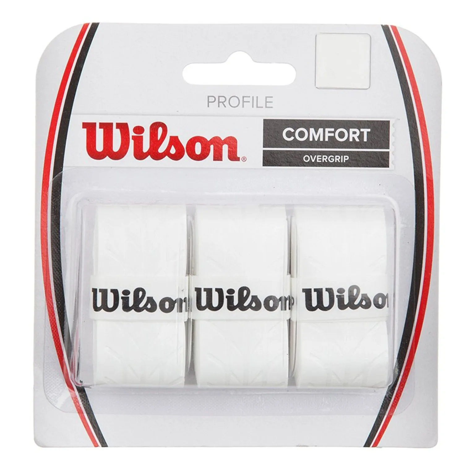 WILSON Padel Overgrip Comfort White X 3