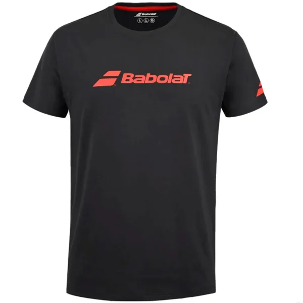 BABOLAT Tshirt Exercise Short Sleeve Black