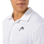 HEAD Tshirt Slice Polo White