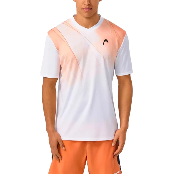 HEAD Tshirt Topspin Graphic Orange