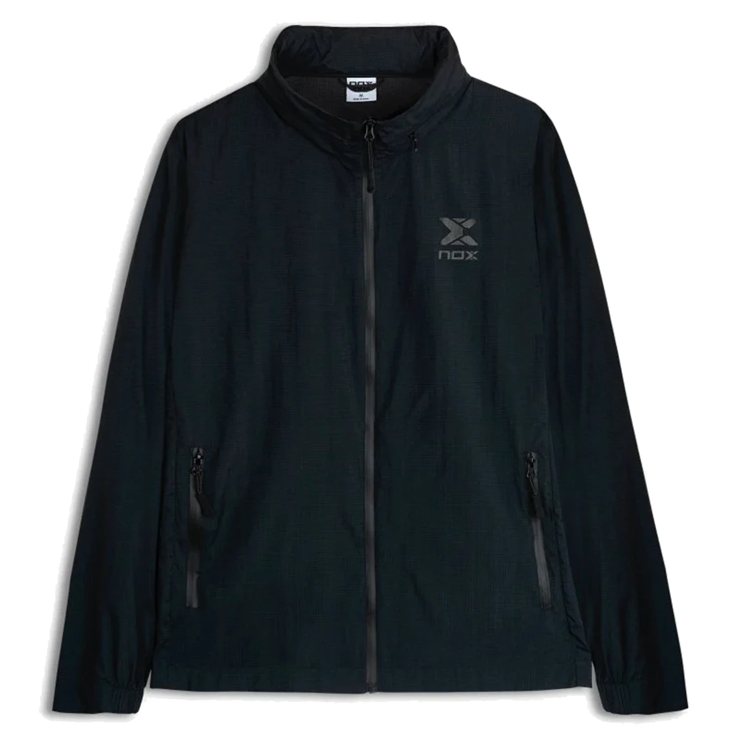 NOX Padel Jacket Team Mens Black Windbreaker