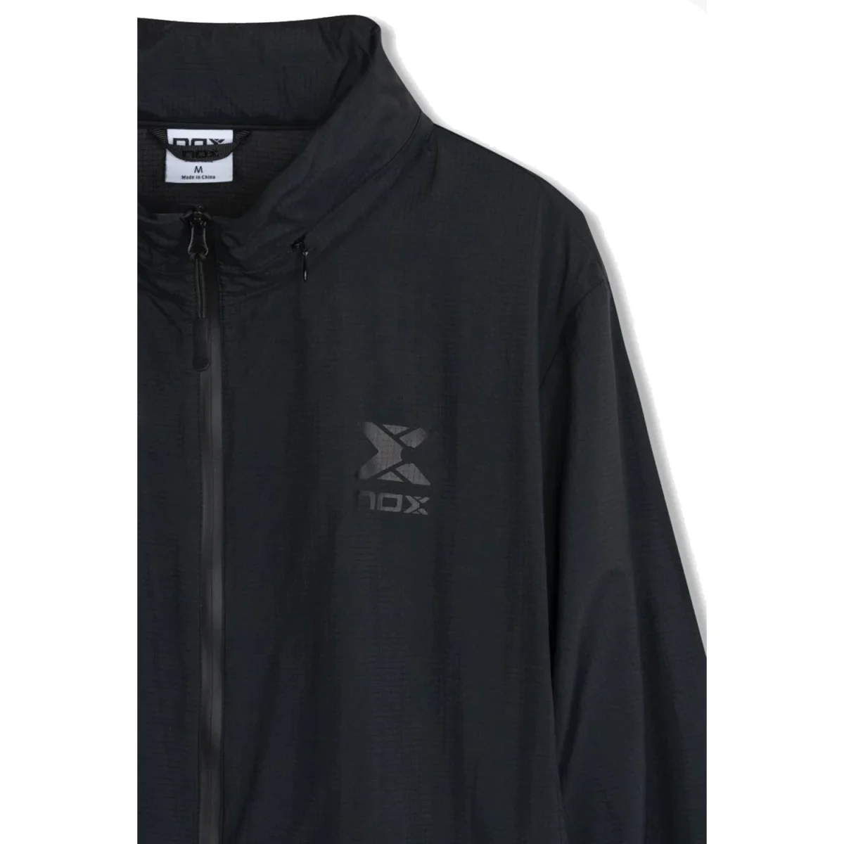 NOX Padel Jacket Team Mens Black Windbreaker