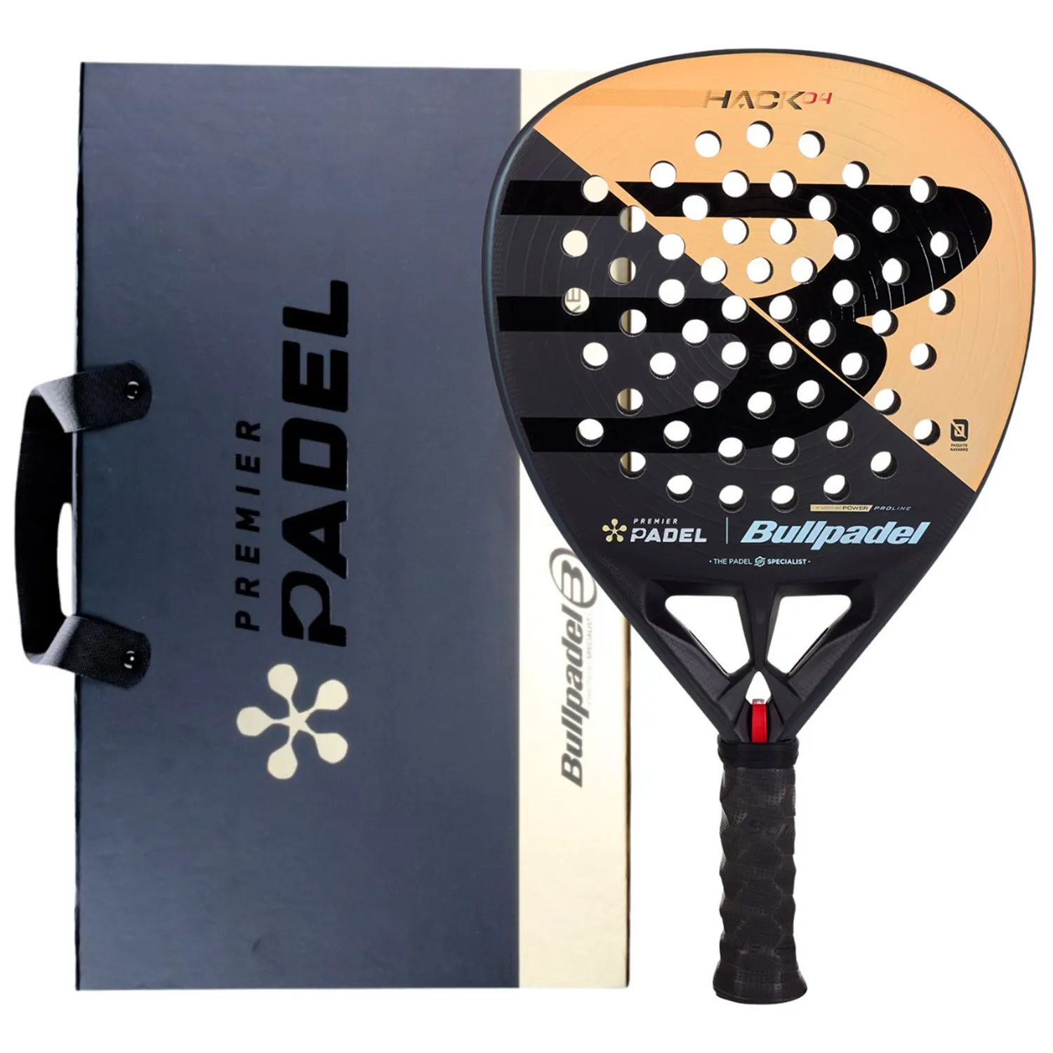BULLPADEL RACKET HACK 04 PREMIER 2025 (The Racket Of Paquito Navarro)
