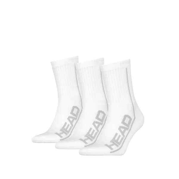 HEAD Socks Performance Crew 3 Pairs White