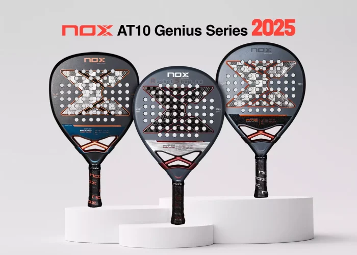 NOX AT10 Genius Series 2025: Agustín Tapia's Signature Rackets Compared 2 NOX AT10 Genius Series 2025