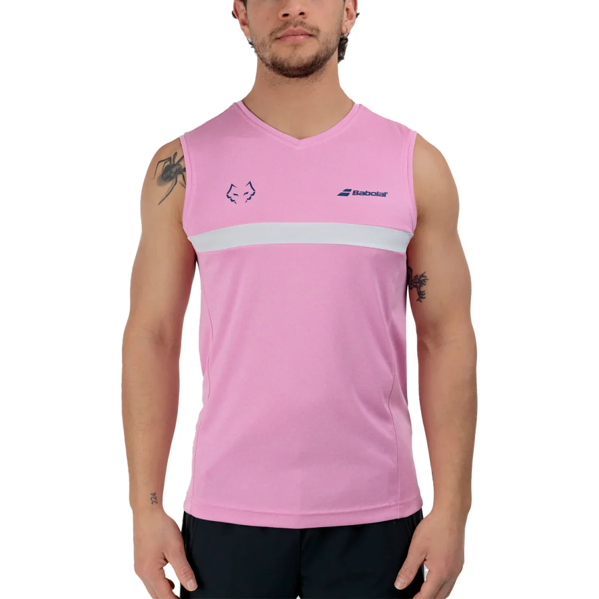 BABOLAT Tank Juan Lebron Pink