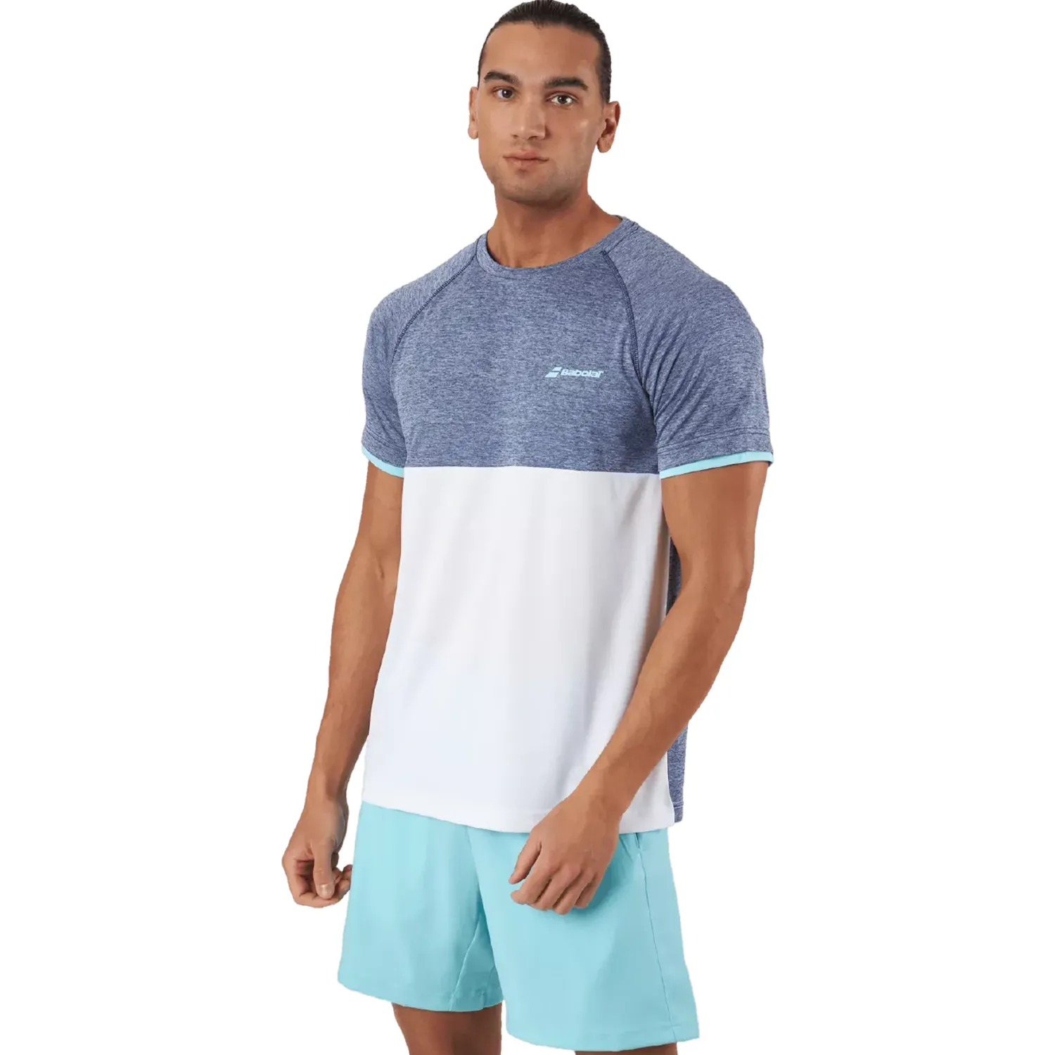 BABOLAT Tshirt Crew Neck Grey