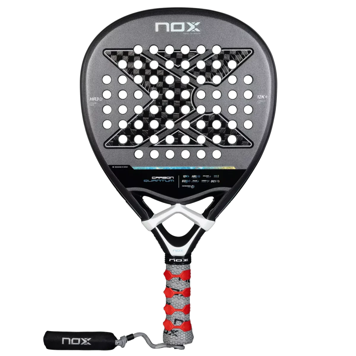 NOX Padel Racket Quantum Carbon 12K 2025