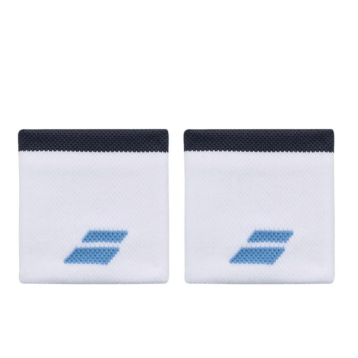 BABOLAT Wristband Logo 2.5″ White 2 Pieces