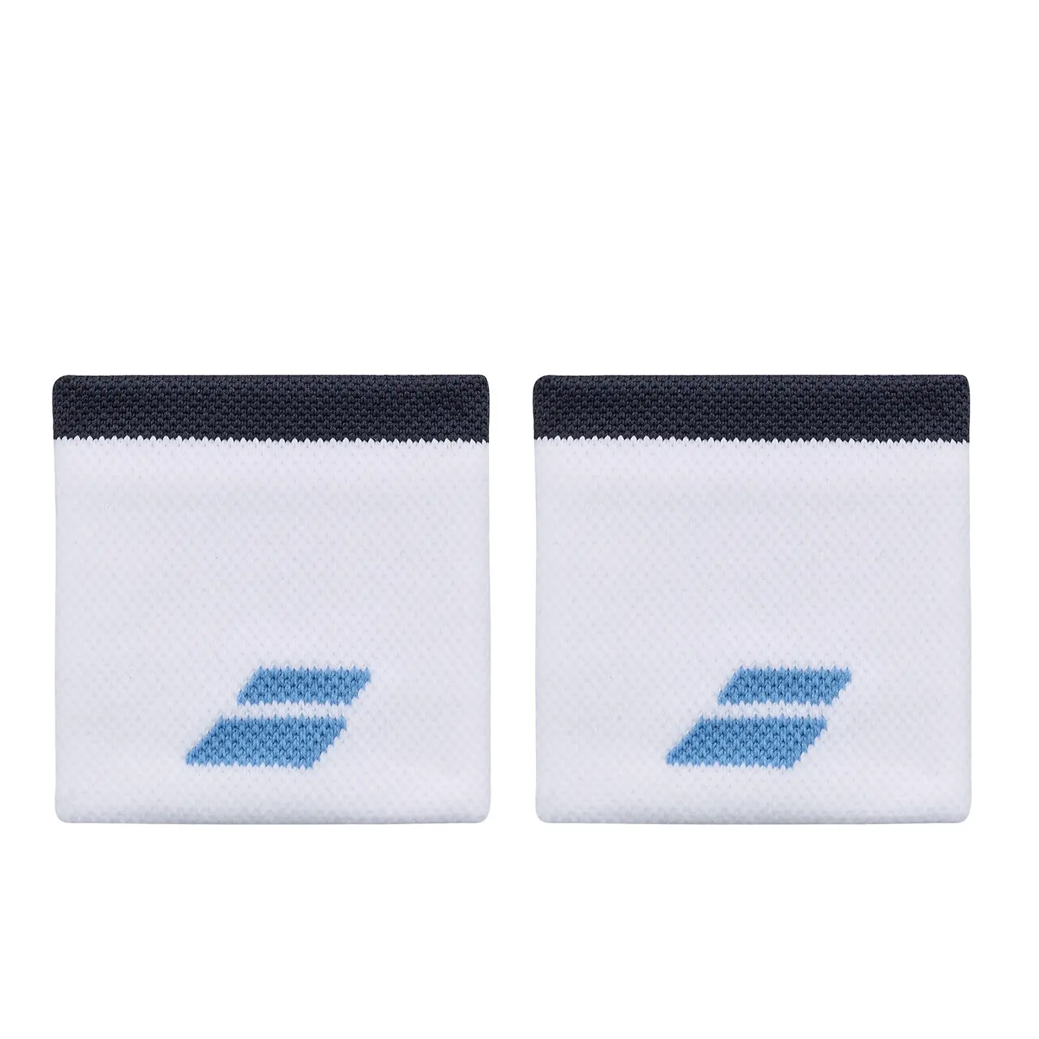 BABOLAT Wristband Logo 2.5″ White 2 Pieces