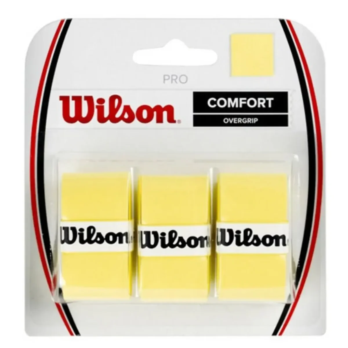 WILSON Overgrip Comfort Yellow X 3
