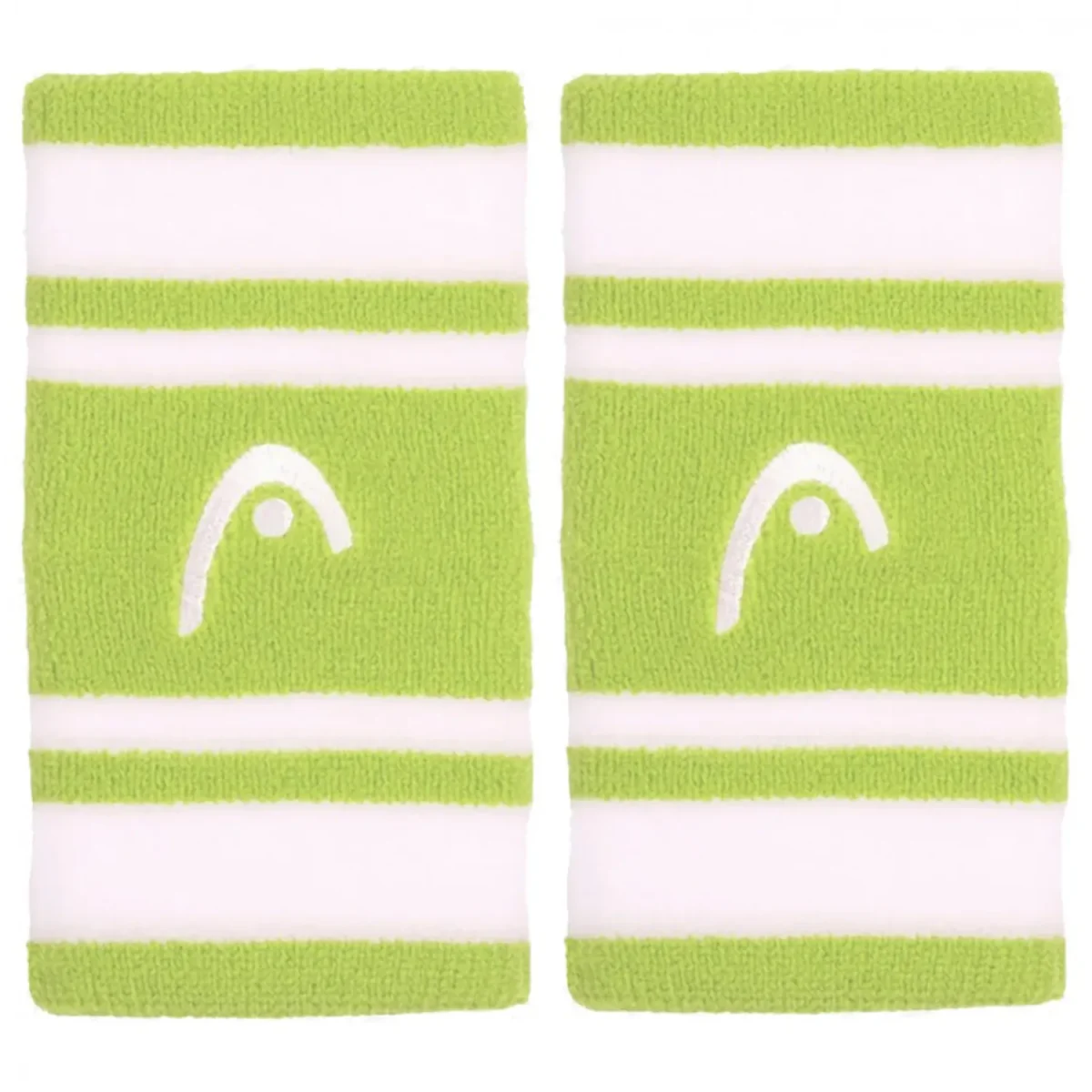 HEAD Wristband 5″ Light Lime 2 Pieces
