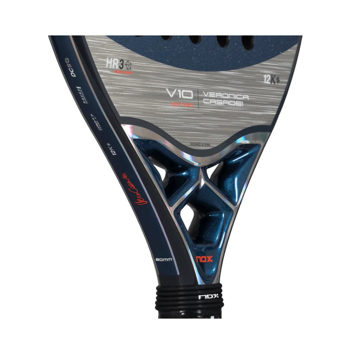 NOX Beach Tennis Racket V10 by Veronica Casadei 2025
