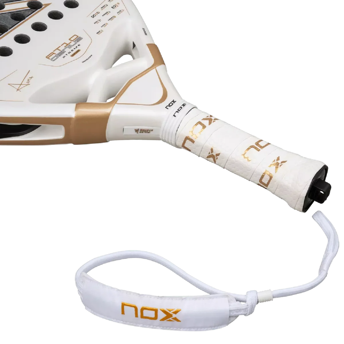 NOX Padel Racket AT10 Luxury Genius 12K Alum Xtrem 2026 (By Agustin Tapia)