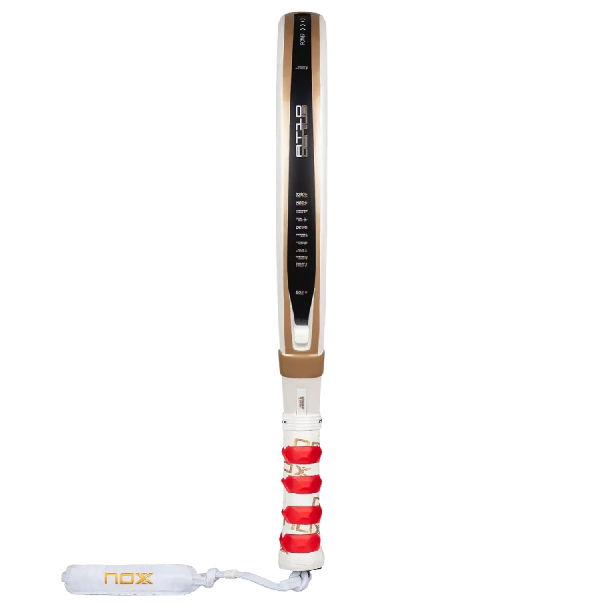 NOX Padel Racket AT10 Luxury Genius 12K Alum Xtrem 2026 (By Agustin Tapia)