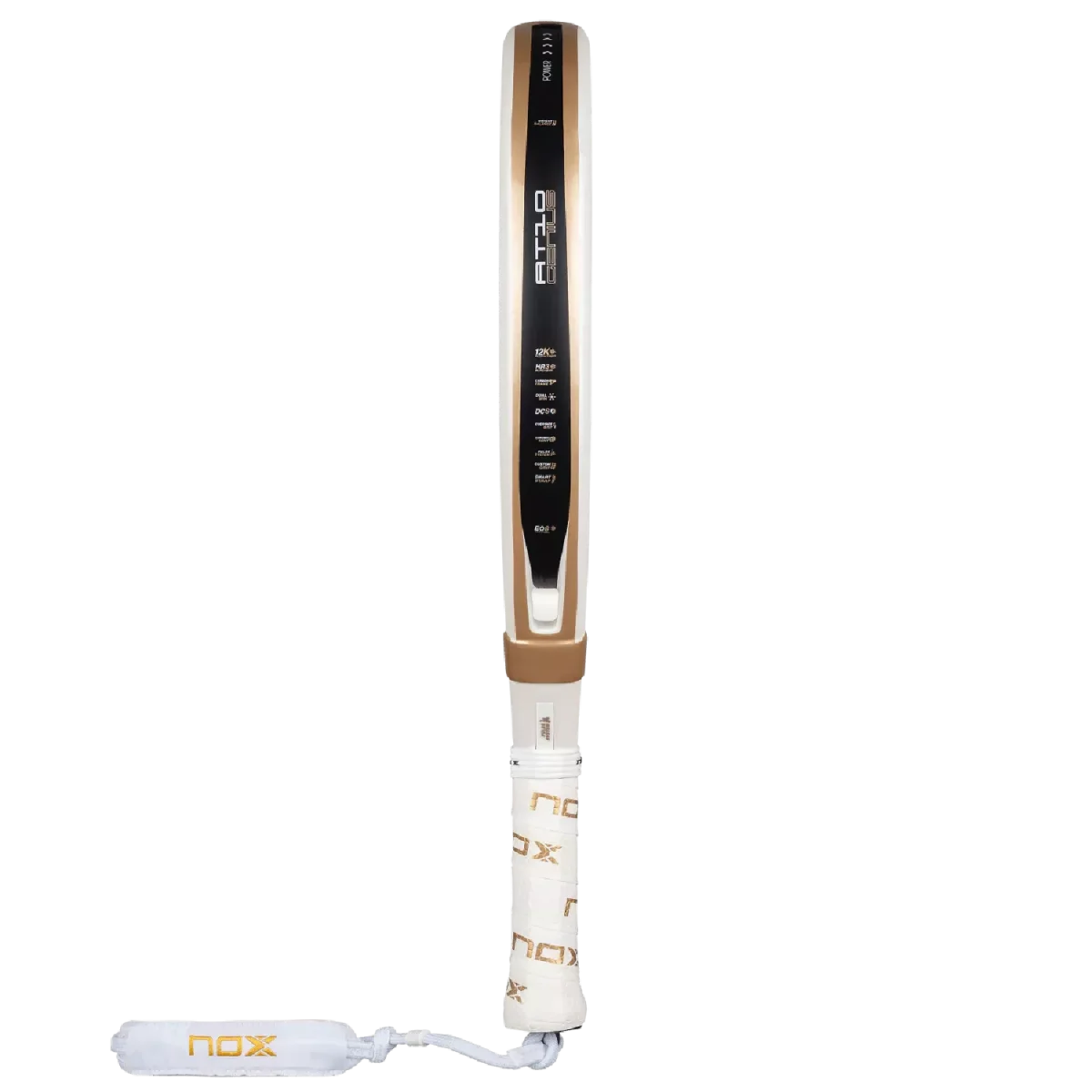 NOX Padel Racket AT10 Luxury Genius 12K Alum Xtrem 2026 (By Agustin Tapia)