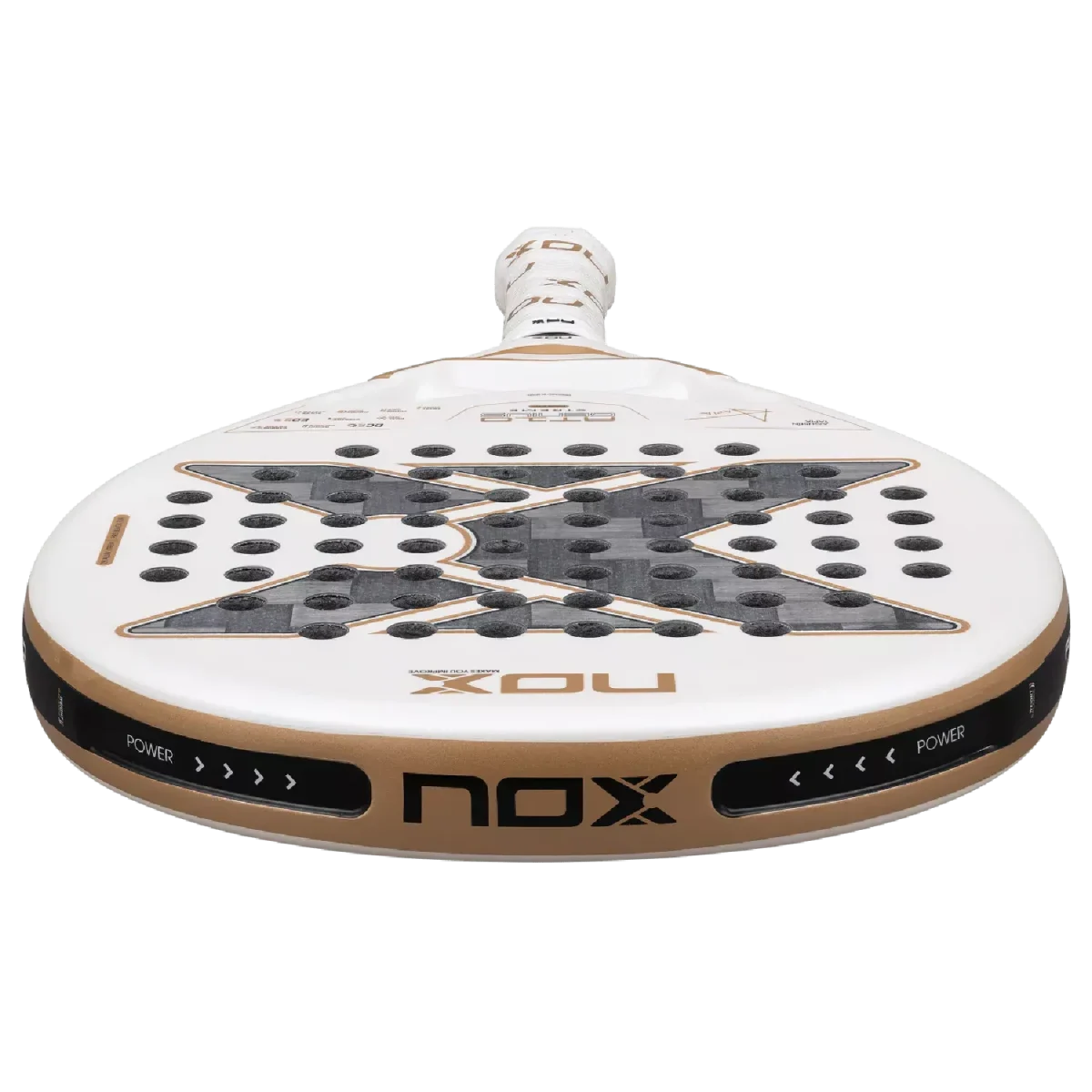 NOX Padel Racket AT10 Luxury Genius 12K Alum Xtrem 2026 (By Agustin Tapia)