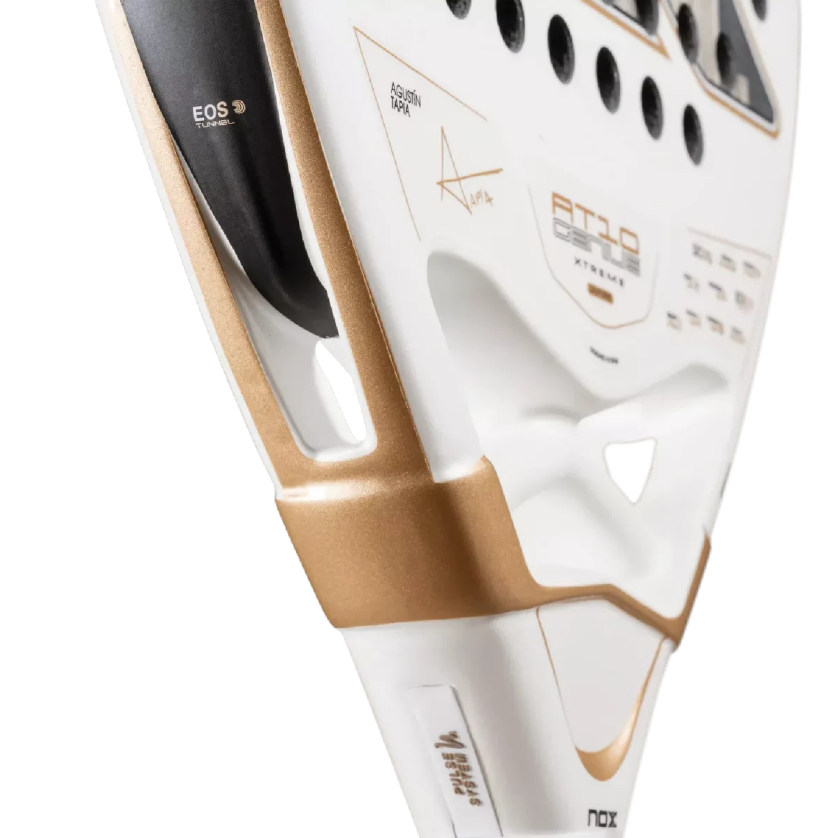 NOX Padel Racket AT10 Luxury Genius 12K Alum Xtrem 2026 (By Agustin Tapia)
