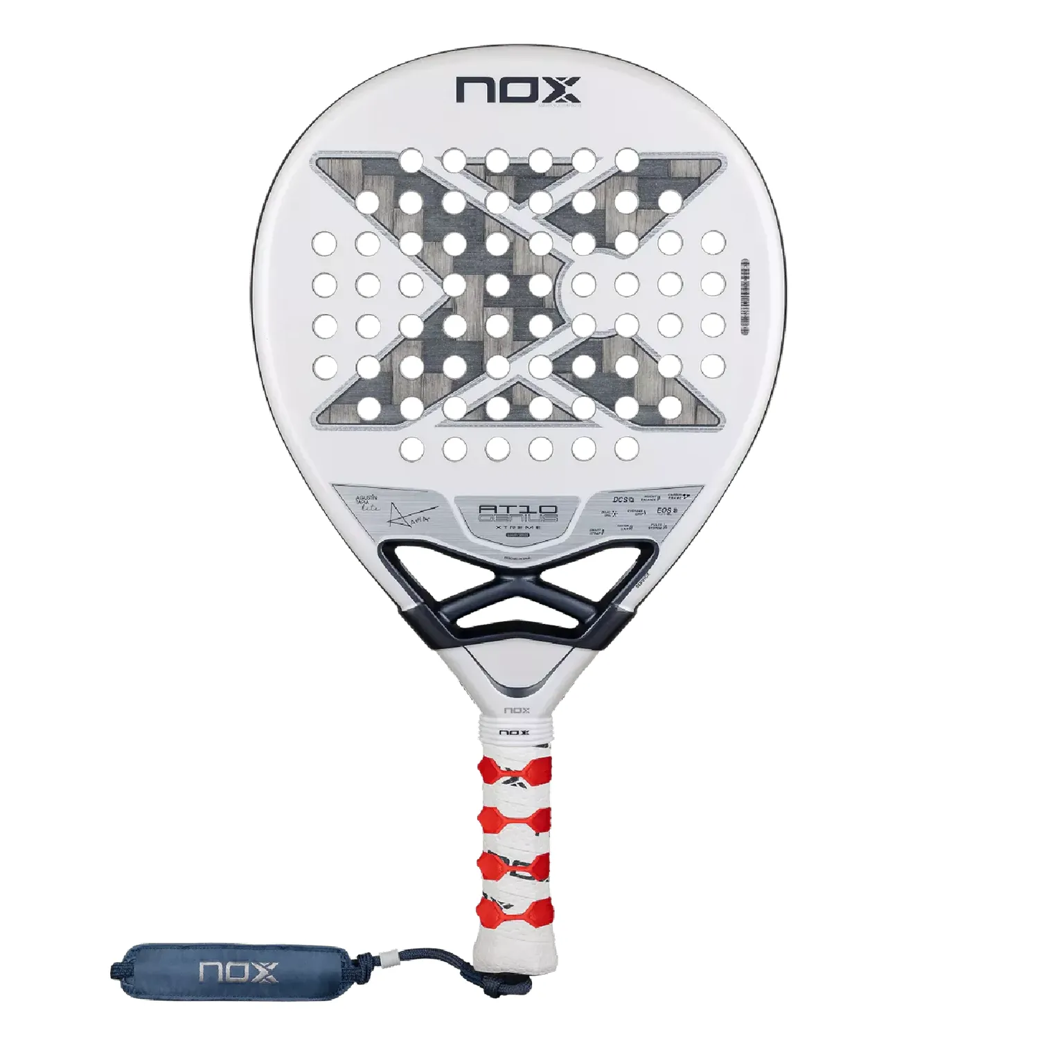 NOX Padel Racket AT10 Luxury Genius 12K Alum Xtrem Lite 2026 (By Agustin Tapia)