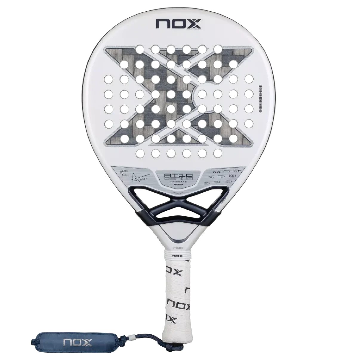 NOX Padel Racket AT10 Luxury Genius 12K Alum Xtrem Lite 2026 (By Agustin Tapia)