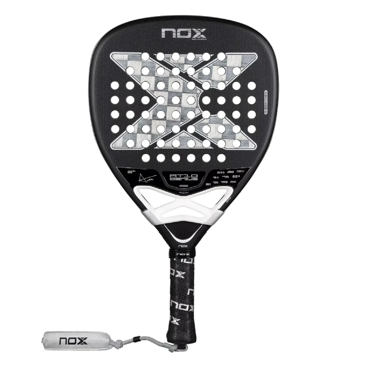 NOX Padel Racket AT10 Luxury Genius 18K Alum 2026 (By Agustin Tapia)