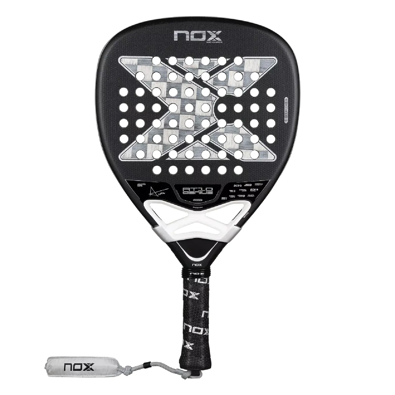 NOX Padel Racket AT10 Luxury Genius 18K Alum 2026 (By Agustin Tapia)
