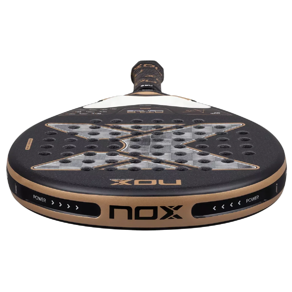 NOX Padel Racket AT10 Luxury Genius 18K Alum 2026 (By Agustin Tapia)