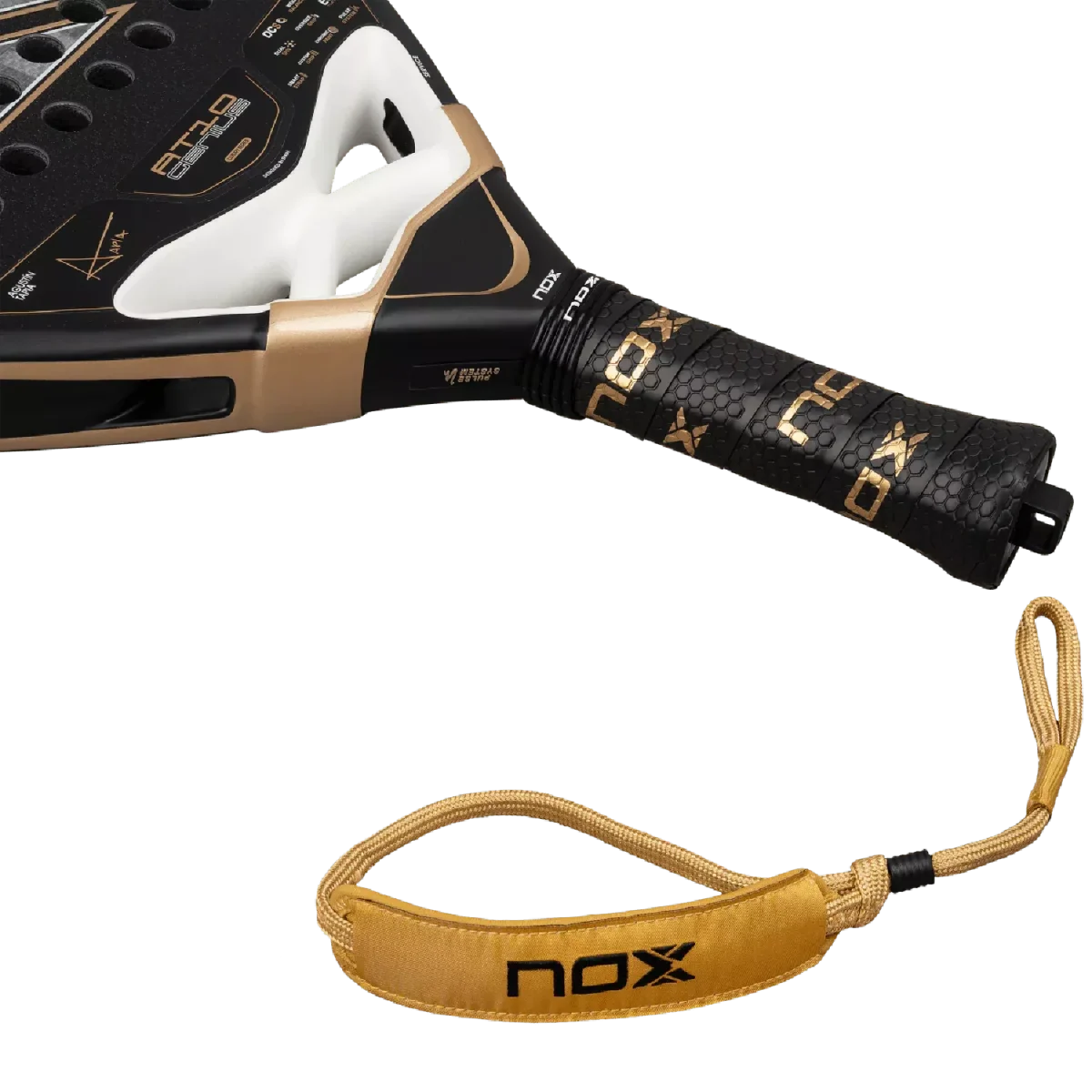 NOX Padel Racket AT10 Luxury Genius 18K Alum 2026 (By Agustin Tapia)