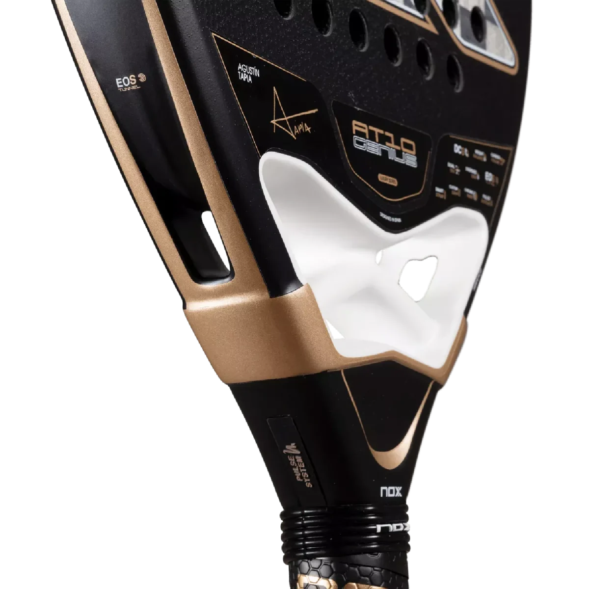 NOX Padel Racket AT10 Luxury Genius 18K Alum 2026 (By Agustin Tapia)
