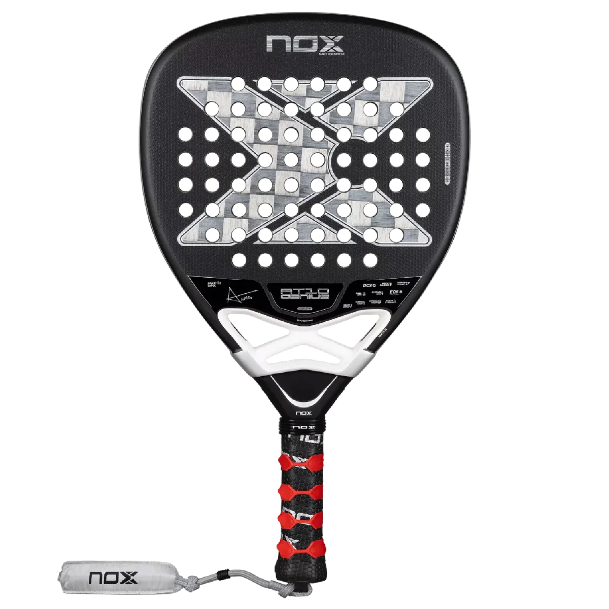 NOX Padel Racket AT10 Luxury Genius 18K Alum 2026 (By Agustin Tapia)