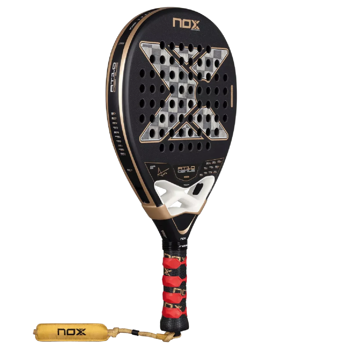 NOX Padel Racket AT10 Luxury Genius 18K Alum 2026 (By Agustin Tapia)