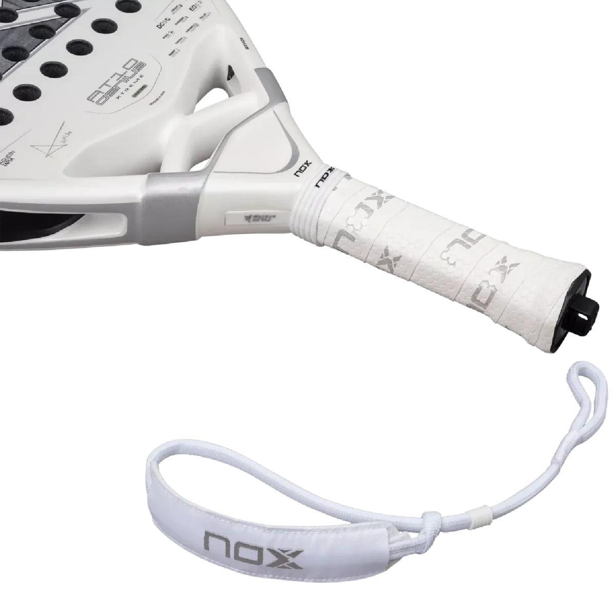 NOX Padel Racket AT10 Luxury Genius Attack 12K Alum Xtrem 2026 (By Agustin Tapia)